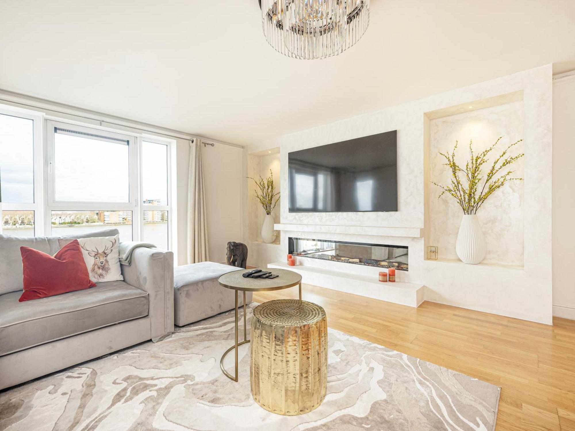 The View Greenwich - Luxury River Thames Apartment 伦敦 外观 照片