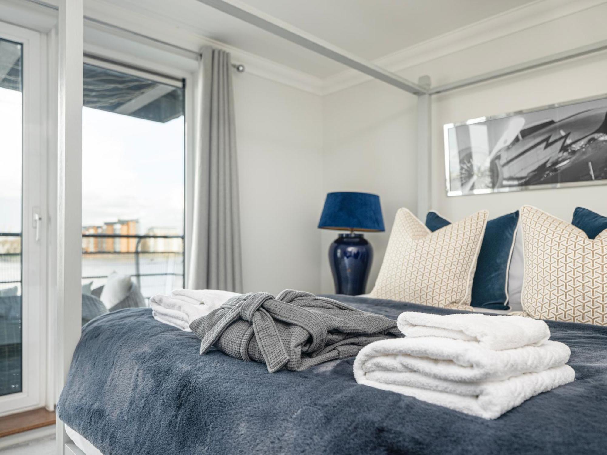 The View Greenwich - Luxury River Thames Apartment 伦敦 外观 照片