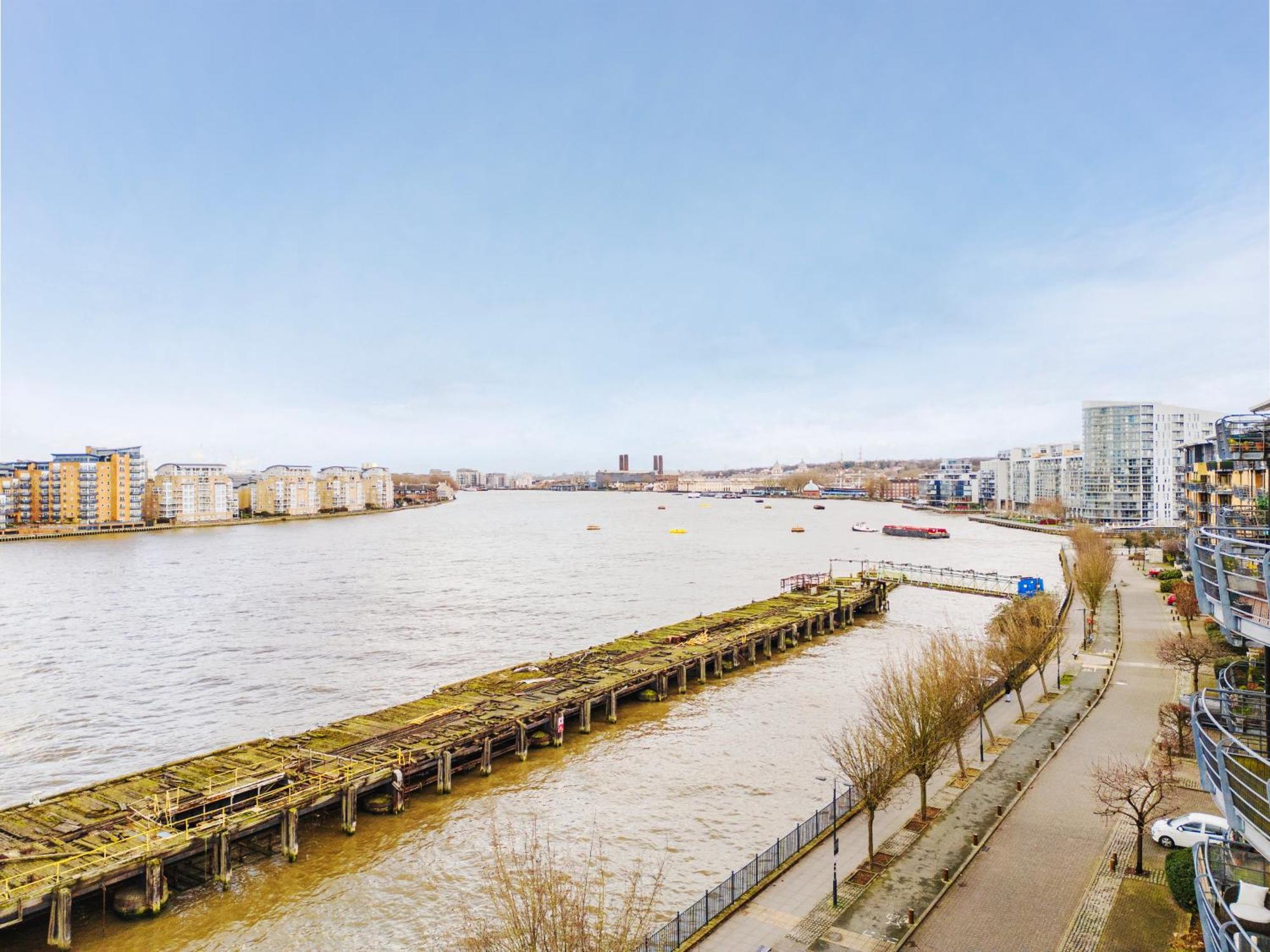 The View Greenwich - Luxury River Thames Apartment 伦敦 外观 照片